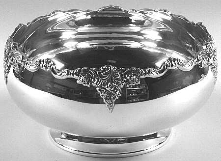 Baroque (Silverplate, Hollowware, Older) Silverplate Couped Fruit Bowl
