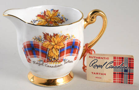 Royal Canadian Tartan Creamer