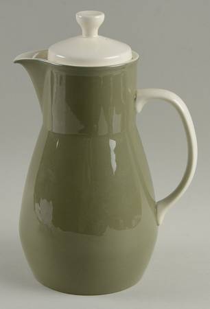 Moss Green Coffee Pot & Lid