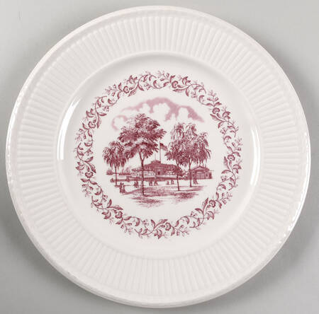 Scenes of Old New York Dinner Plate