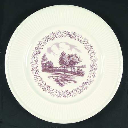Scenes of Old New York Dinner Plate