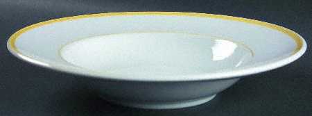 Brasserie Yellow (Band and Verge) 11" Individual Pasta Bowl