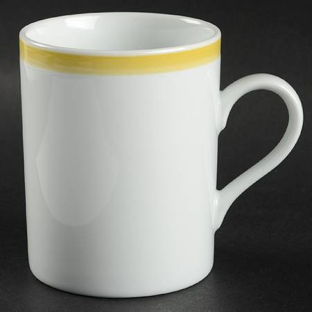 Brasserie Yellow (Band and Verge) Mug