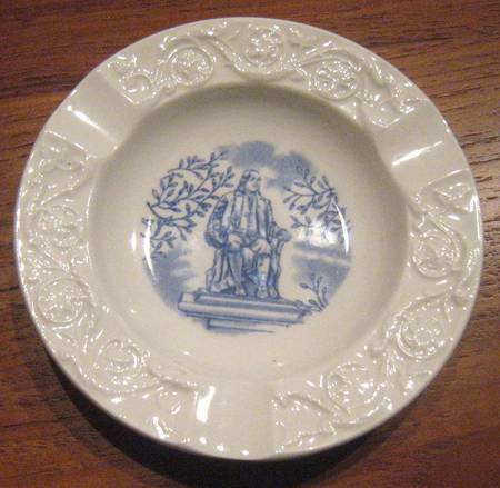 University of Pennsylvania Blue Small Ashtray