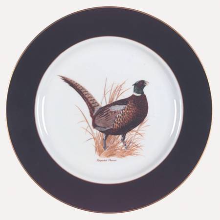 American Game Birds Dinner Plate