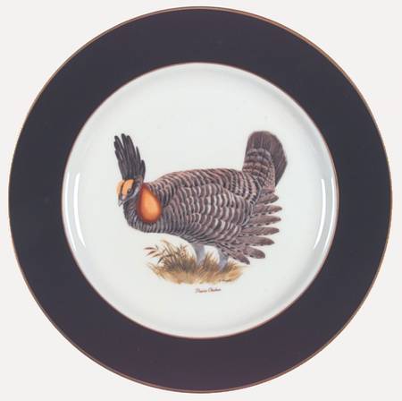 American Game Birds Dinner Plate