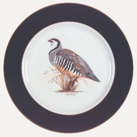 American Game Birds Dinner Plate