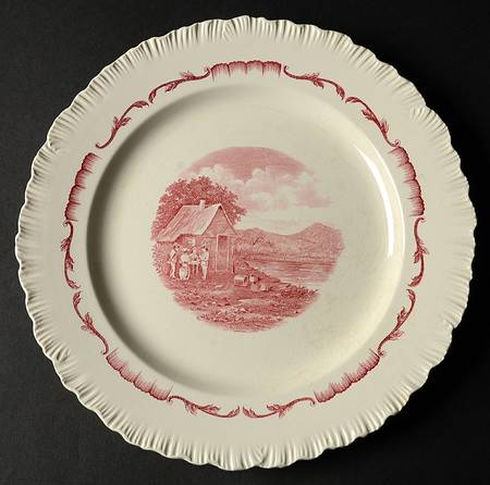 Salvator Red Dinner Plate