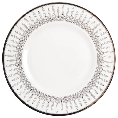 Lismore Platinum Accent Salad Plate