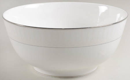 Lismore Platinum 9" Salad Serving Bowl