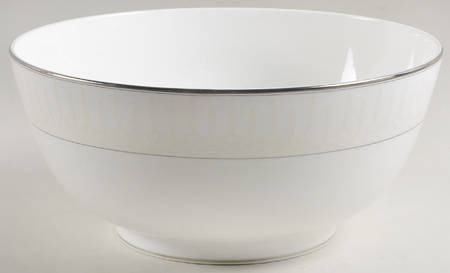 Lismore Platinum 9" Salad Serving Bowl