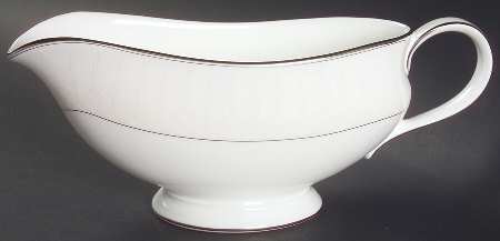 Lismore Platinum Gravy Boat