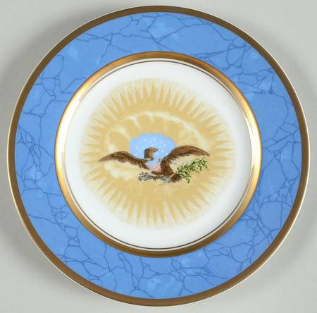The White House Collection (Black Backstamp) Salad/Dessert Plate