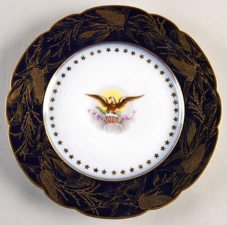The White House Collection (Black Backstamp) Luncheon Plate