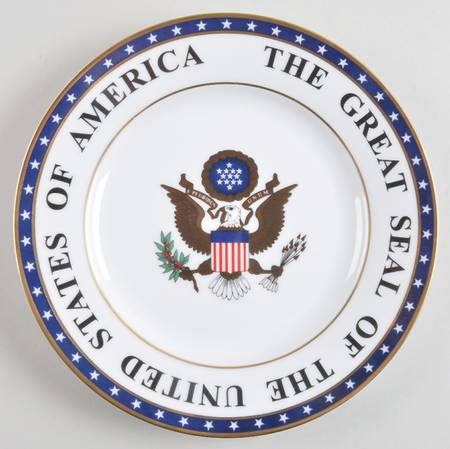 Great Seal Salad/Dessert Plate