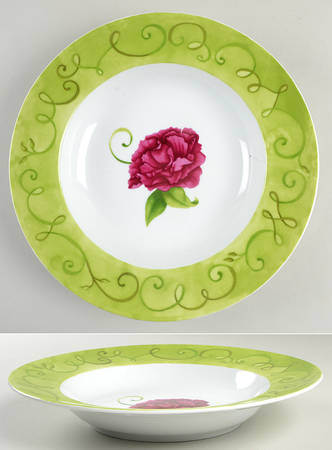 Lyrical Blooms 12" Individual Pasta Bowl