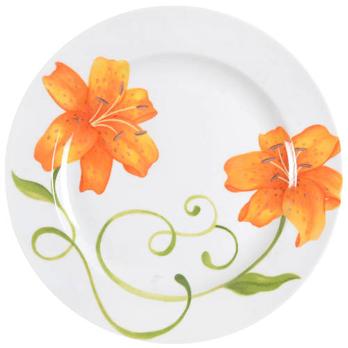 Lyrical Blooms Salad Plate