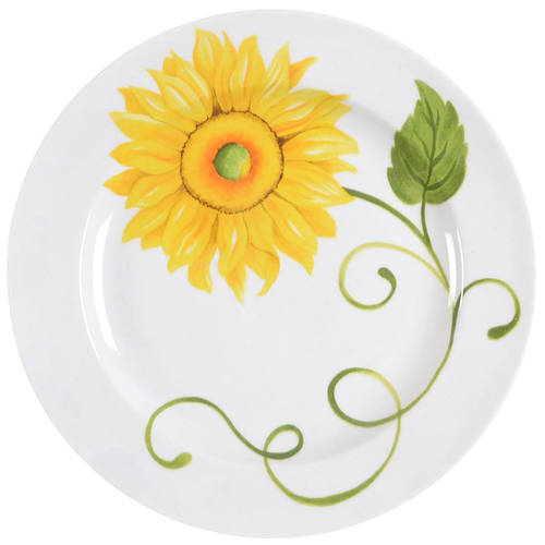 Lyrical Blooms Salad Plate