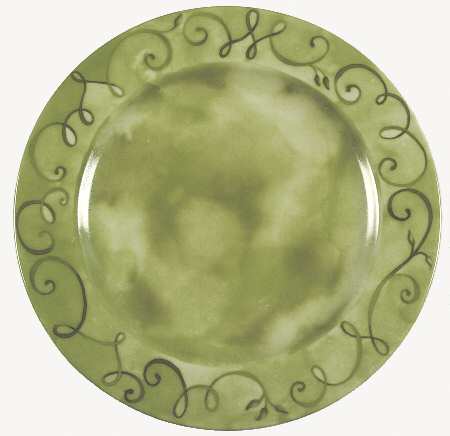 Lyrical Blooms Service Plate (Charger)