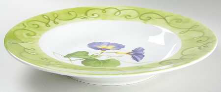 Lyrical Blooms 12" Individual Pasta Bowl