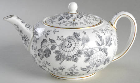 Avon Gray (Gold) Teapot & Lid