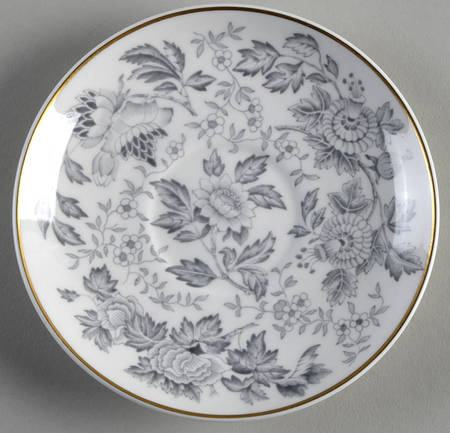 Avon Gray (Gold) Saucer for Flat Cup