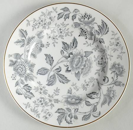 Avon Gray (Gold) Salad Plate