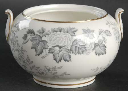 Avon Gray (Gold) 146 Shape Sugar Bowl No Lid