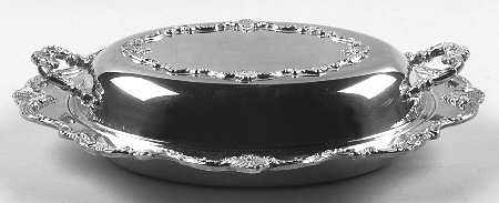 Waverly (Silverplate, Hollowware) Double Vegetable Bowl