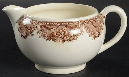 Salem College Brown Creamer
