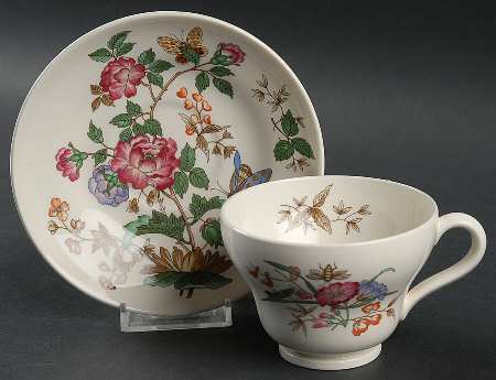 Charnwood (Earthenware) Footed Cup & Saucer Set