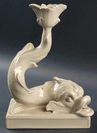 Drabware (Newer) Dolphin Candlestick