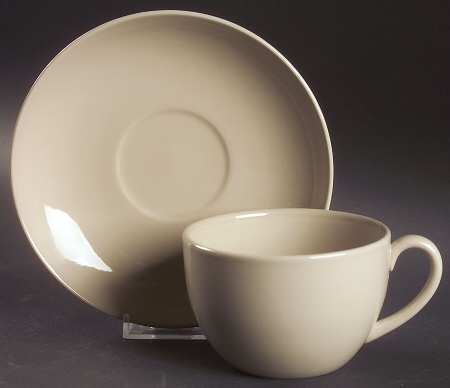 Drabware (Newer) Breakfast Cup & Saucer Set