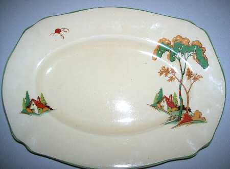 Snow White 11" Oval Serving Platter