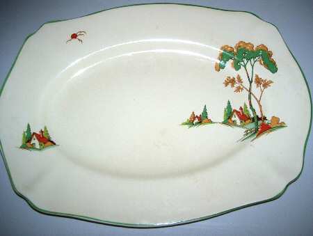 Snow White 14" Oval Serving Platter