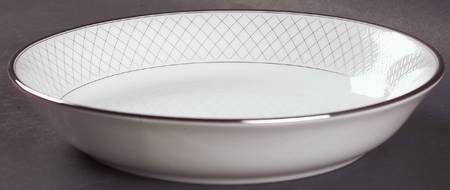 Crosshaven Platinum 7" Individual Pasta Bowl