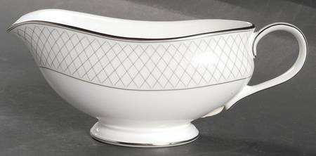 Crosshaven Platinum Gravy Boat