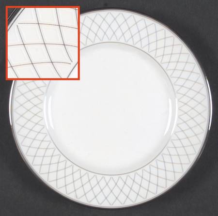 Crosshaven Platinum Bread & Butter Plate