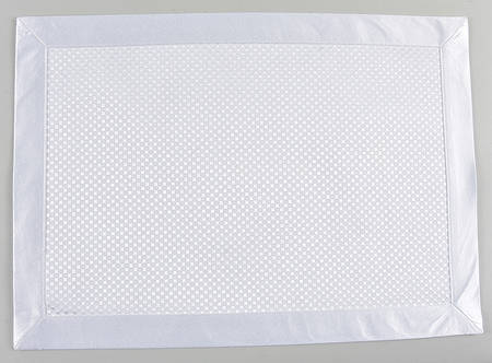 Crosshaven Platinum Cloth Placemat