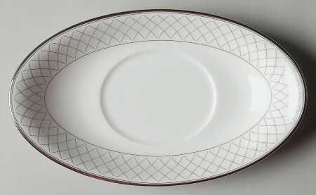 Crosshaven Platinum Underplate for Gravy Boat