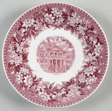 Longwood College Mulberry Saucer