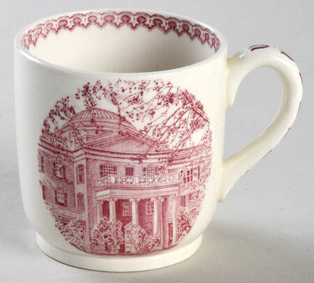 Longwood College Mulberry Flat Demitasse Cup
