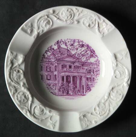 Longwood College Mulberry Small Ashtray