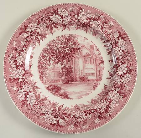 Longwood College Mulberry Dinner Plate