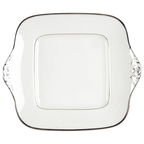 Sterling Square Handled Cake Plate