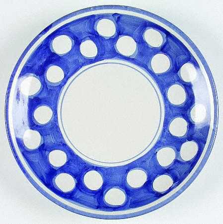 Blue Tuscan Dinner Plate
