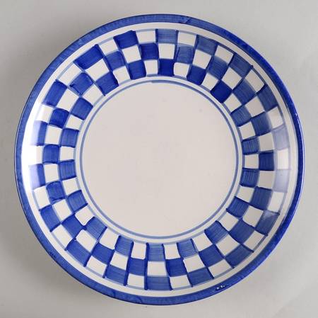 Blue Tuscan Dinner Plate