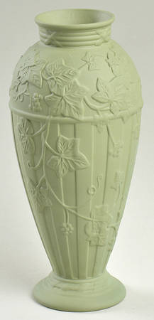 Doric Sage Jasperware Small Vase