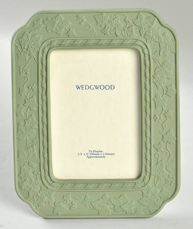 Doric Sage Jasperware 6" Picture Frame