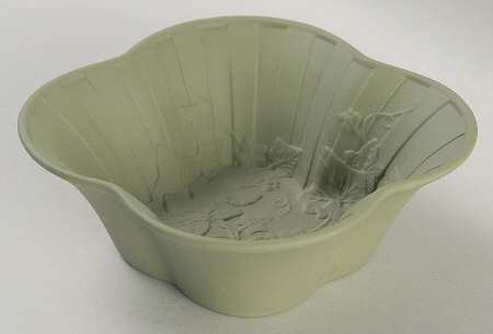 Doric Sage Jasperware Medium Candy Dish